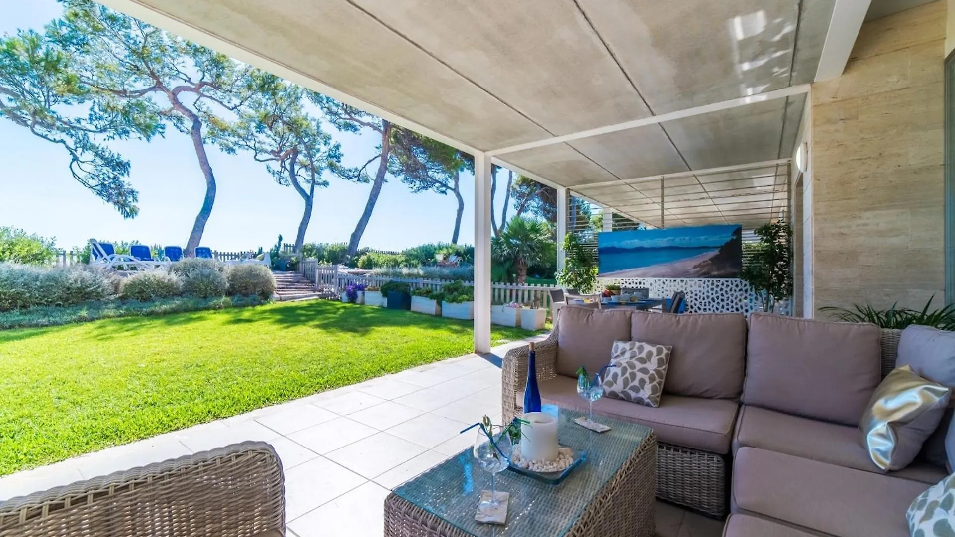 Holiday Home With Views Of Playa De Muro Spanje